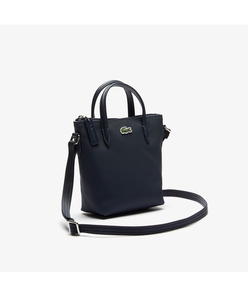 LACOSTE（ラコステ）の「『L.12.12』CONCEPT 2WAYミニトート（トートバッグ・レディース・ライトブルー/ブラック/ダークネイビー/スカイブルー・FREE）」の11枚目の写真