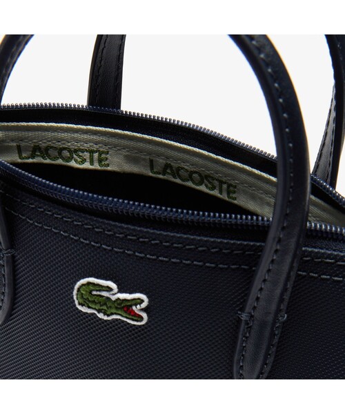 LACOSTE（ラコステ）の「『L.12.12』CONCEPT 2WAYミニトート（トートバッグ・レディース・ライトブルー/ブラック/ダークネイビー/スカイブルー・FREE）」の12枚目の写真