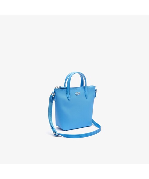 LACOSTE（ラコステ）の「『L.12.12』CONCEPT 2WAYミニトート（トートバッグ・レディース・ライトブルー/ブラック/ダークネイビー/スカイブルー・FREE）」の14枚目の写真