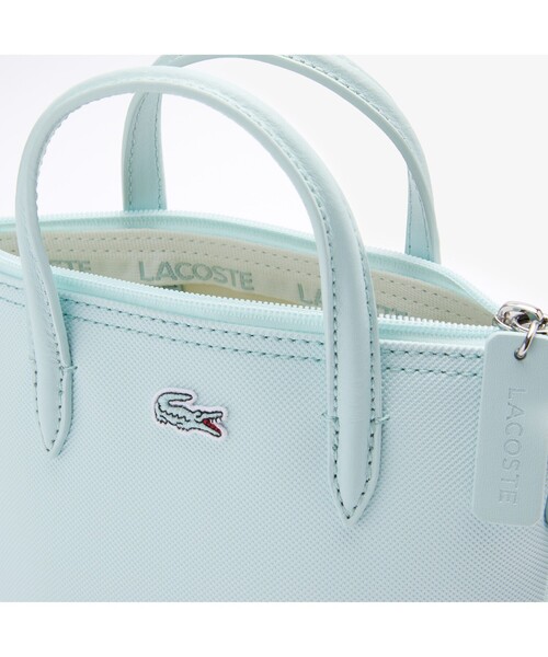 LACOSTE（ラコステ）の「『L.12.12』CONCEPT 2WAYミニトート（トートバッグ・レディース・ライトブルー/ブラック/ダークネイビー/スカイブルー・FREE）」の18枚目の写真
