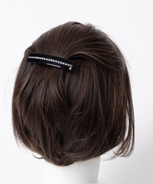 ALEXANDRE DE PARIS（アレクサンドルドゥパリ）の「ALEXANDRE DE PARIS BARRETTE 7.5cm アレクサンドル ドゥ パリ スワロフスキークリスタル バレッタ（バレッタ/ヘアクリップ）」