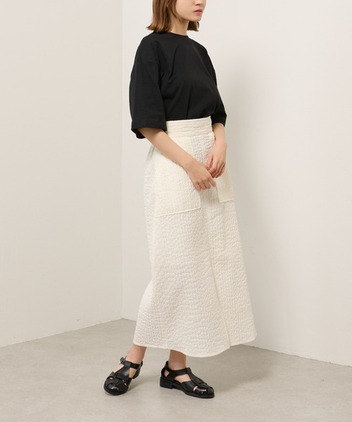 Lui's（ルイス）の「シアースリーブドッキング2WAYトップス（Tシャツ/カットソー・レディース・ホワイト/ブラック/レッド・FREE）」の20枚目の写真