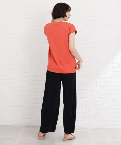 Cutie Blonde(キューティーブロンド)の「◆【S-L】カラープリーツパンツ(その他パンツ・レディース・アイボリー/ダークグリーン/ブラック/黄緑系・02/01/03)」の6枚目の写真