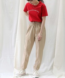 HONEYSUCKLE ROSE | 【HONEYSUCKLE ROSE】センタープリーツテーパード(スラックス)