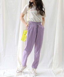 HONEYSUCKLE ROSE | 【HONEYSUCKLE ROSE】センタープリーツテーパード(スラックス)