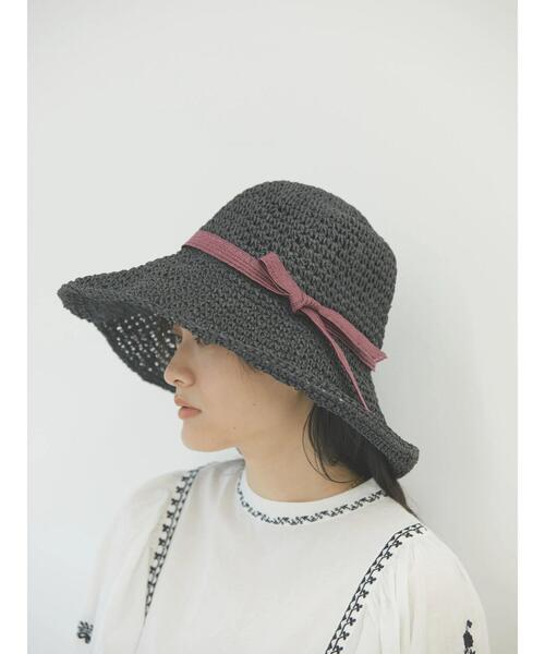 AMERICAN HOLIC（アメリカンホリック）の「たためるペーパーリボンハット（ハット・レディース・ブラック/ネイビー/ナチュラル・FREE）」の11枚目の写真