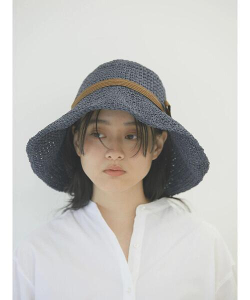 AMERICAN HOLIC（アメリカンホリック）の「たためるペーパーリボンハット（ハット・レディース・ブラック/ネイビー/ナチュラル・FREE）」の13枚目の写真