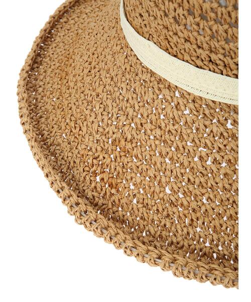 AMERICAN HOLIC（アメリカンホリック）の「たためるペーパーリボンハット（ハット・レディース・ブラック/ネイビー/ナチュラル・FREE）」の19枚目の写真