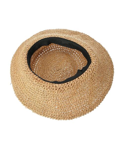 AMERICAN HOLIC（アメリカンホリック）の「たためるペーパーリボンハット（ハット・レディース・ブラック/ネイビー/ナチュラル・FREE）」の21枚目の写真