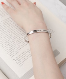 ARCHIVER（アーカイバ）の「【BK】【I CAN DO ALL THINGS】メタルブレス（ブレスレット）」