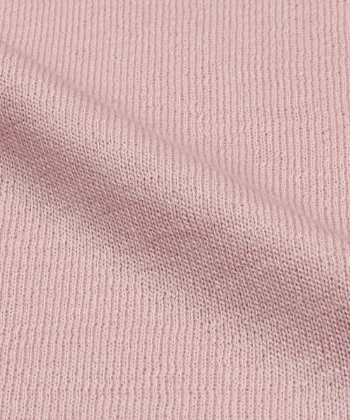 TOKYO SHIRTS(トウキョウシャツ)の「配色Vネック ベーシックニットカーディガン(カーディガン/ボレロ・レディース・サックスブルー/ネイビー/ライトグレー/ライトベージュ/イエロー/オリーブ/サーモンピンク・M/L)」の12枚目の写真