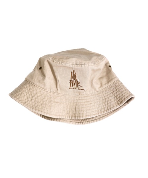 C.E.L.STORE（セルストア）の「NO FEAR/ノーフィア EMB BUCKET HAT 刺繍バケットハット（ハット・メンズ・カーキ/ブラック・LARGE）」の12枚目の写真