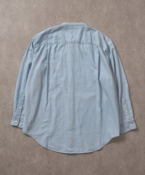 BRICK & SONS（ブリックアンドサンズ）の「リラックス デニムシャツ＜ライトブルー＞（シャツ/ブラウス・メンズ・ライトブルー・LL/M/L）」の17枚目の写真