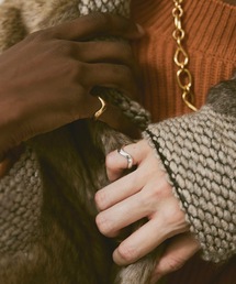 soerte | Minimal wave ring/ミニマルウェーブリング(リング)