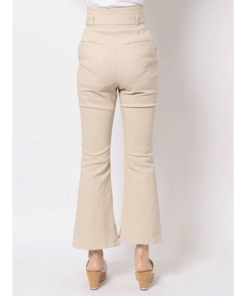 MERCURYDUO（マーキュリーデュオ）の「ベルト付セミフレアパンツ（その他パンツ・レディース・ベージュ・SMALL/MEDIUM）」の5枚目の写真