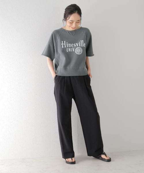 Bonum（ボナム）の「カレッジスウェット（Tシャツ/カットソー・レディース・ブラック系その他・FREE）」の6枚目の写真