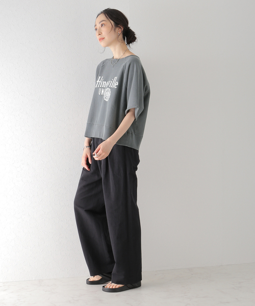 Bonum（ボナム）の「カレッジスウェット（Tシャツ/カットソー・レディース・ブラック系その他・FREE）」の3枚目の写真