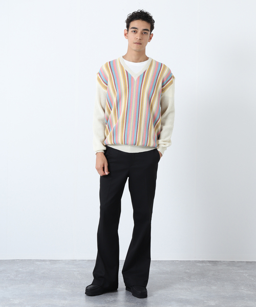 FANNI LEMMERMAYER/ファニ レママイヤー】SMU 12 COL V NECK プル