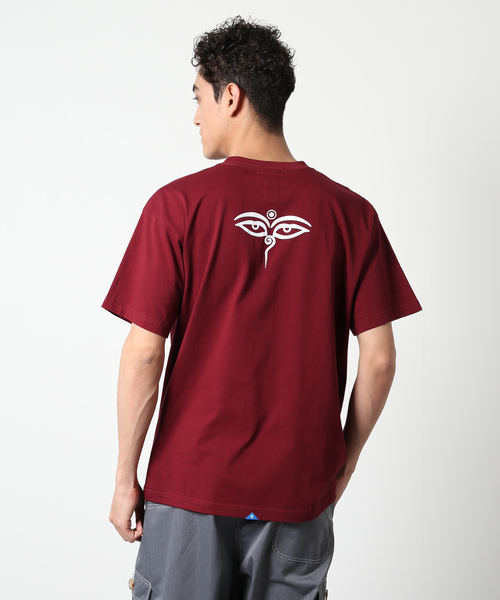 Liberaiders（リベレイダース）の「【Liberaiders/リベレイダース×JOURNAL STANDARD】別注 EYES Tシャツ（Tシャツ/カットソー・メンズ・ホワイト/レッド・X-LARGE/LARGE）」の5枚目の写真