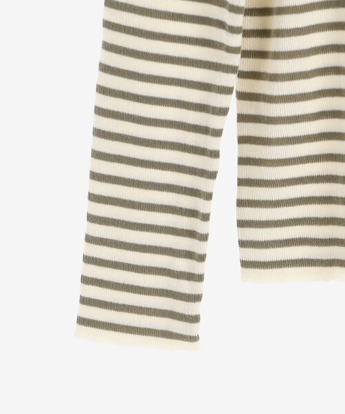 le.coeur blanc（ルクールブラン）の「Adriana Kay ボーダーカットソー（Tシャツ/カットソー・レディース・ピンク系その他2/グリーン系その他2/ホワイト系その他・38）」の16枚目の写真