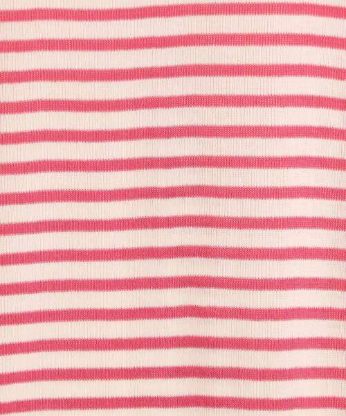 le.coeur blanc（ルクールブラン）の「Adriana Kay ボーダーカットソー（Tシャツ/カットソー・レディース・ピンク系その他2/グリーン系その他2/ホワイト系その他・38）」の19枚目の写真