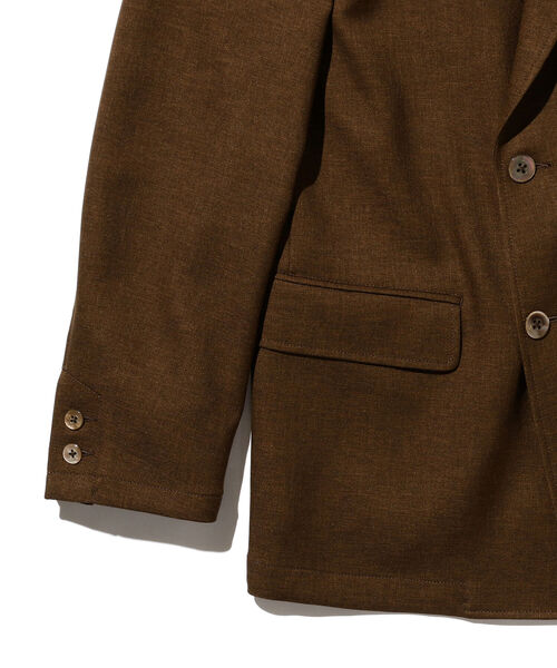 BEAMS PLUS（ビームスプラス）の「BEAMS PLUS / コンフォート ダブルクロス 4ボタン ダブルブレステッド ジャケット（テーラードジャケット・メンズ・セージグリーン/ブラウン・L/XL/S/M）」の13枚目の写真