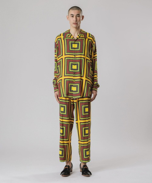 SASQUATCHfabrix.(サスクワァッチファブリックス)の「RASTA CHECK EASY PANTS(その他パンツ・メンズ・ワインレッド・M/L)」の9枚目の写真