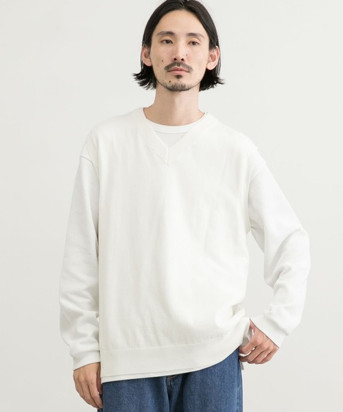 URBAN RESEARCH(アーバンリサーチ)の「ハイゲージVネックベスト(ベスト・メンズ・グリーン/ブラック/オフホワイト・MEDIUM/LARGE)」の7枚目の写真