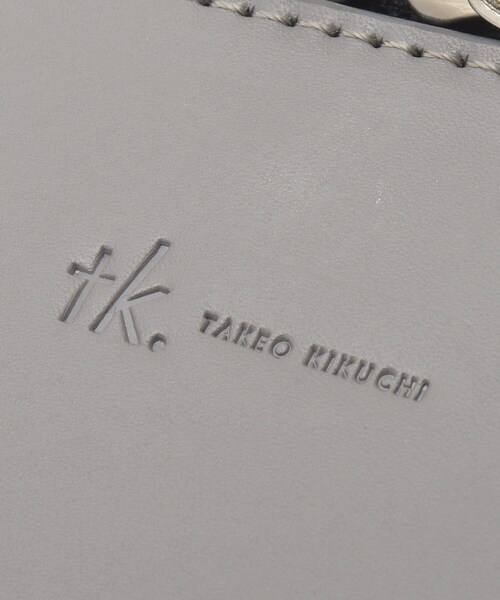 tk.TAKEO KIKUCHI(ティーケータケオキクチ)の「◆ZIPスクエアショルダーバッグ(ショルダーバッグ・メンズ・ブラック/グレー・00)」の12枚目の写真