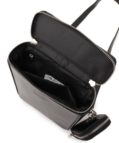 tk.TAKEO KIKUCHI(ティーケータケオキクチ)の「◆ZIPスクエアショルダーバッグ(ショルダーバッグ・メンズ・ブラック/グレー・00)」の20枚目の写真