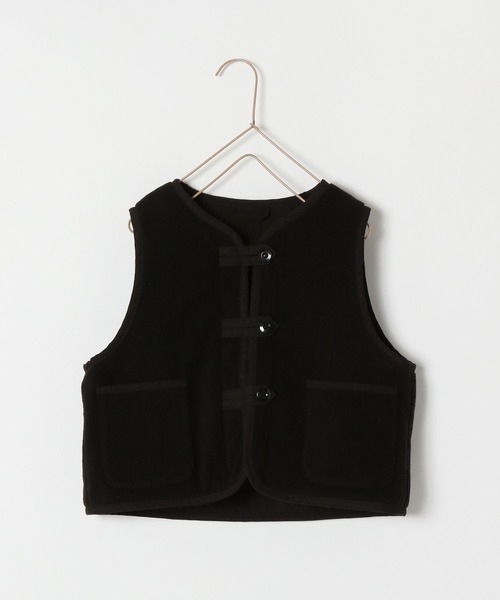 LOWRYS FARM(ローリーズファーム)の「リバーシブルベスト 156604(ベスト・キッズ・ブラック/カーキ・110cm/120cm/130cm/140cm/150cm)」の19枚目の写真