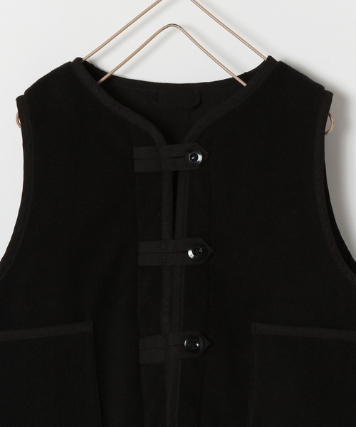 LOWRYS FARM(ローリーズファーム)の「リバーシブルベスト 156604(ベスト・キッズ・ブラック/カーキ・110cm/120cm/130cm/140cm/150cm)」の10枚目の写真