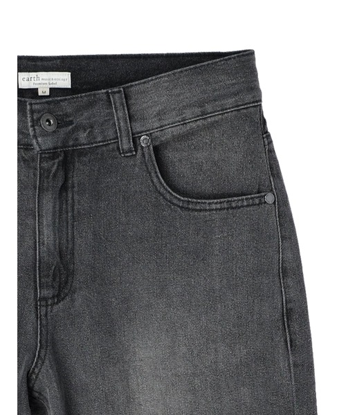 earth music&ecology（アースミュージックアンドエコロジー）の「ローライズバギーデニムパンツ（デニムパンツ・レディース・ブラック/インディゴブルー・M/L/S）」の18枚目の写真