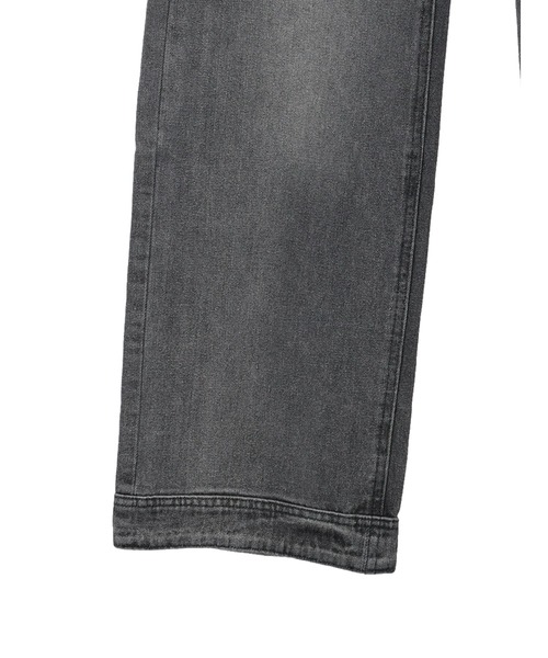 earth music&ecology（アースミュージックアンドエコロジー）の「ローライズバギーデニムパンツ（デニムパンツ・レディース・ブラック/インディゴブルー・M/L/S）」の11枚目の写真