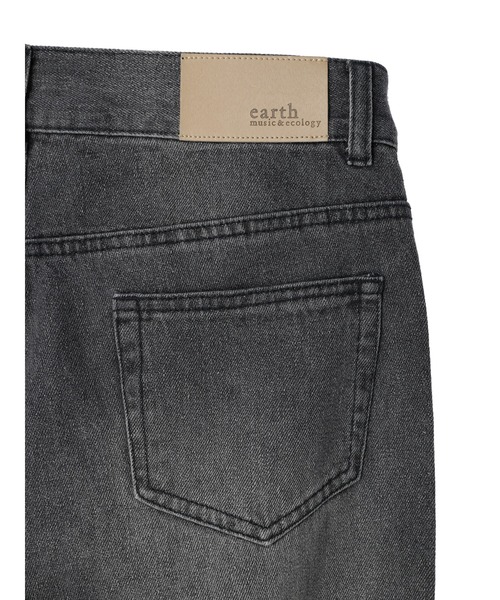 earth music&ecology（アースミュージックアンドエコロジー）の「ローライズバギーデニムパンツ（デニムパンツ・レディース・ブラック/インディゴブルー・M/L/S）」の8枚目の写真