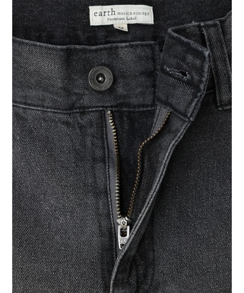 earth music&ecology（アースミュージックアンドエコロジー）の「ローライズバギーデニムパンツ（デニムパンツ・レディース・ブラック/インディゴブルー・M/L/S）」の10枚目の写真