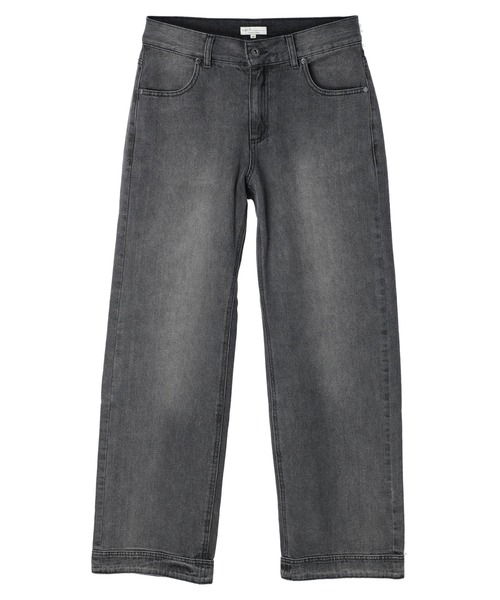 earth music&ecology（アースミュージックアンドエコロジー）の「ローライズバギーデニムパンツ（デニムパンツ・レディース・ブラック/インディゴブルー・M/L/S）」の14枚目の写真