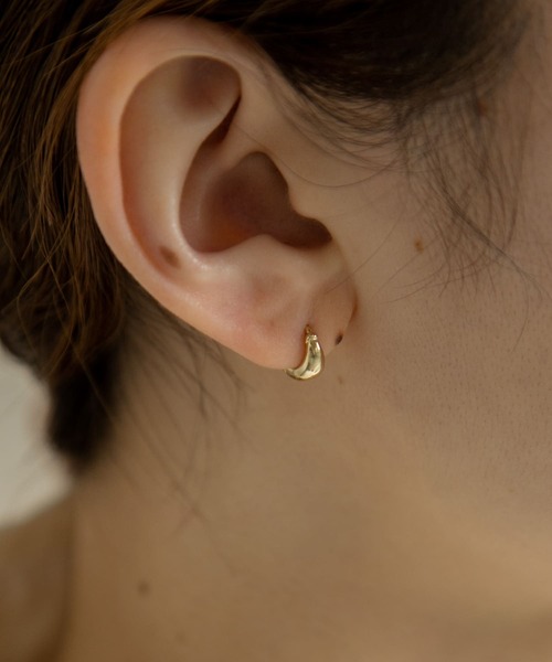 SMELLY（スメリー）の「ミニドロップワンタッチピアス（ピアス（両耳用）・レディース・シルバー/ゴールド・-）」の9枚目の写真