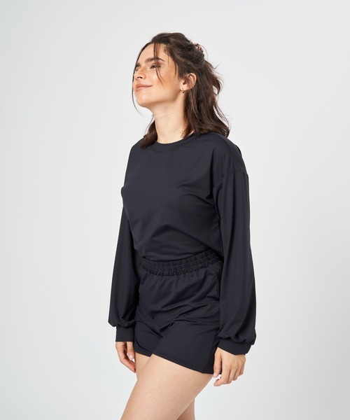 Bohemianblue ルーズフィット ラッシュガード&ショートパンツset S/S】＜ウォッシャブル・UVカット＞ショートパンツ(パンツ