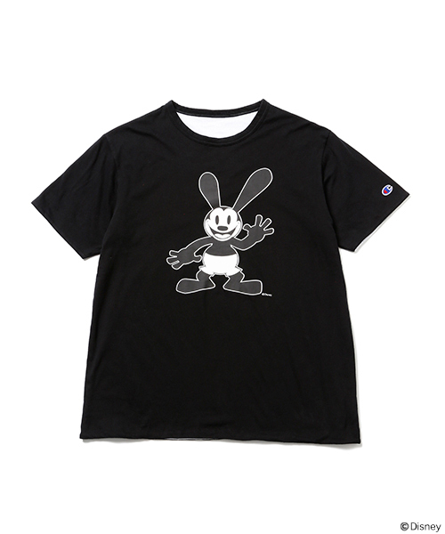 CHAMPION×BEAMS / 別注 リバーシブル Tシャツ （Oswald） Disney（ディズニー）