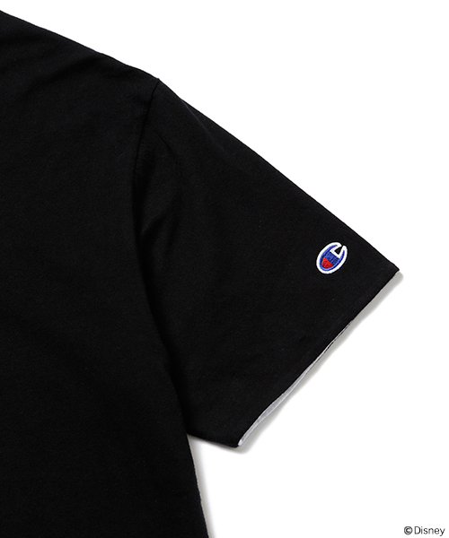 Champion（チャンピオン）の「CHAMPION×BEAMS / 別注 リバーシブル Tシャツ （Oswald） Disney（ディズニー）（Tシャツ/カットソー・メンズ・ブラック・LARGE/SMALL/MEDIUM）」の9枚目の写真