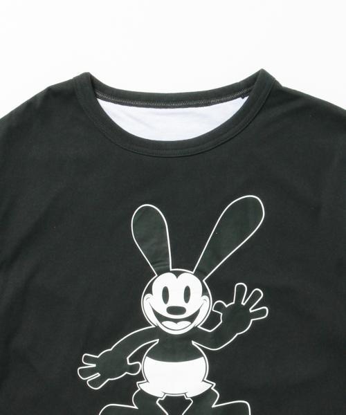 Champion（チャンピオン）の「CHAMPION×BEAMS / 別注 リバーシブル Tシャツ （Oswald） Disney（ディズニー）（Tシャツ/カットソー・メンズ・ブラック・LARGE/SMALL/MEDIUM）」の13枚目の写真