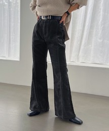 コールテンフレアパンツ