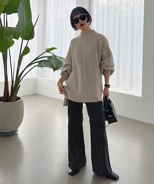 PAGEBOY(ページボーイ)の「コールテンフレアパンツ(その他パンツ・レディース・オフホワイト/チャコールグレー/ブルー/モーブ系・S/M/L)」の13枚目の写真