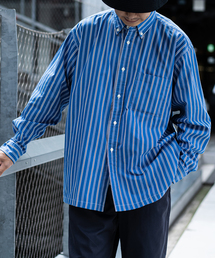 417 EDIFICE | 【ESSENTIAL / エッセンシャル】ストライプ B.Dシャツ(シャツ/ブラウス)