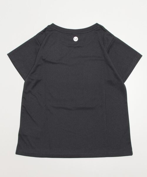 ROXY(ロキシー)の「ロキシー ROXY SMILE(Tシャツ/カットソー・レディース・チャコールグレー/サックスブルー・L/M/S)」の3枚目の写真