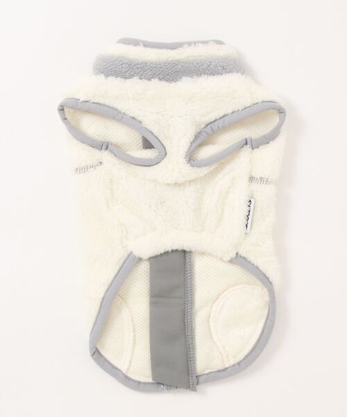 OUTDOOR PRODUCTS（アウトドアプロダクツ）の「【OUTDOOR PRODUCTS/アウトドアプロダクツ】ボアブルゾン ペット用品（ペットウェア・メンズ・グレー/ベージュ/アイボリー/カーキ・2号/約3号/4号/5号）」の5枚目の写真