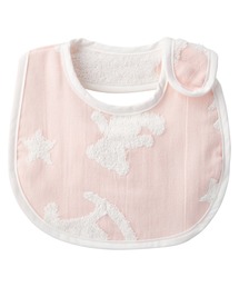 combimini（コンビミニ）の「やわらかガーゼファーストスタイ(テディ&もくば)（スタイ/よだれかけ）」