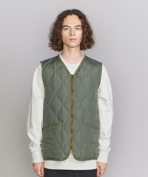 TAION（タイオン）の「＜TAION（タイオン）＞ MIL VNECK D/VEST / ダウンベスト（ダウンベスト・メンズ・ダークグレー/オリーブ・M/L/XL/XXL）」の11枚目の写真
