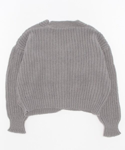 MAISON DE THERESE(メゾン ド テレーズ)の「ルーズシルエット ケーブルニットカーディガン(カーディガン/ボレロ・レディース・アイボリー/グレー・FREE)」の21枚目の写真